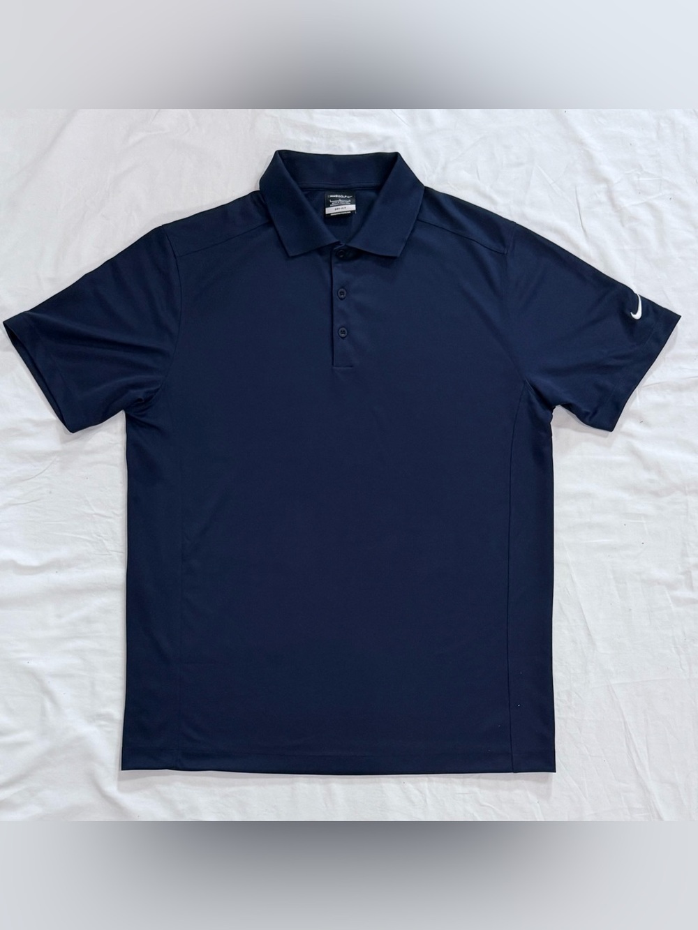 Nike  Dri-FIT Navy Polo Men’s  Large Excellent Condition